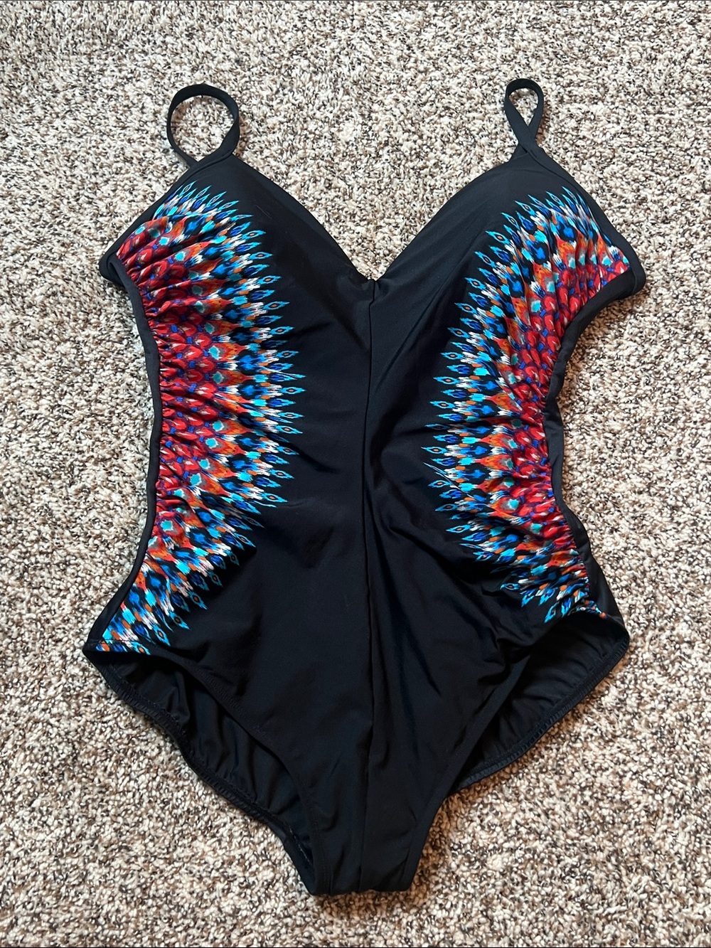MIRACLESUIT NEPALI TEMPTATION ONE PIECE Black Sculpting 16 Women Red Blue